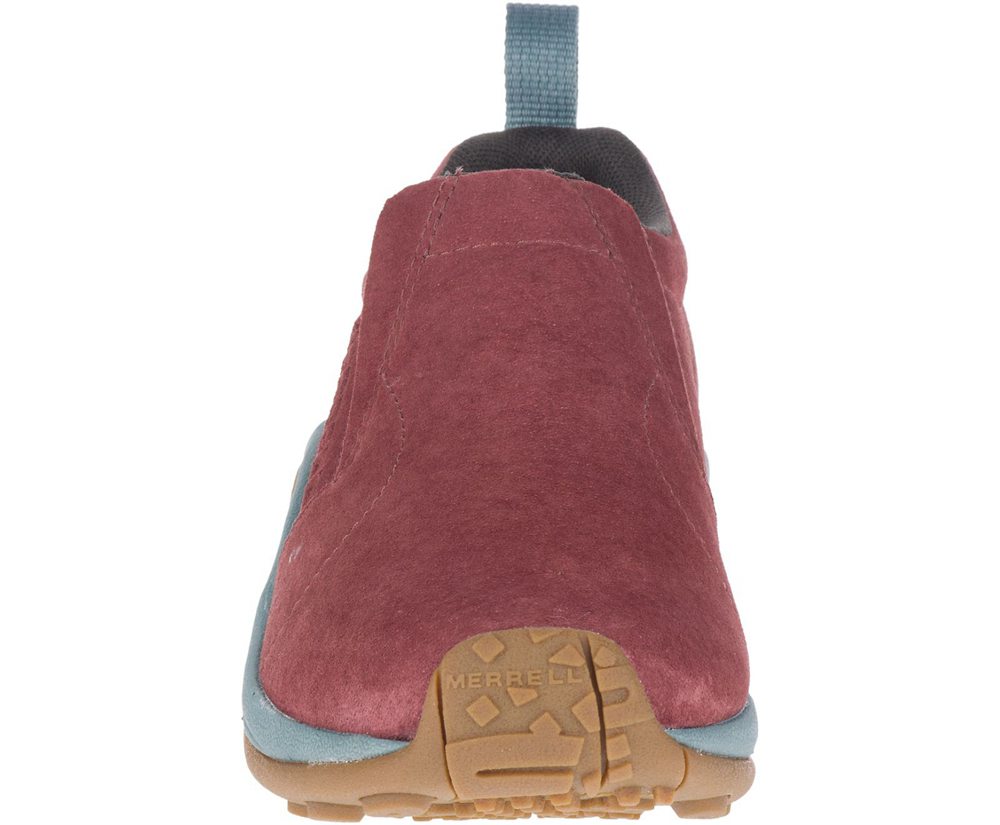 Merrell Slip Ons Burgundy - Jungle Moc - Womens 63BURDGKH